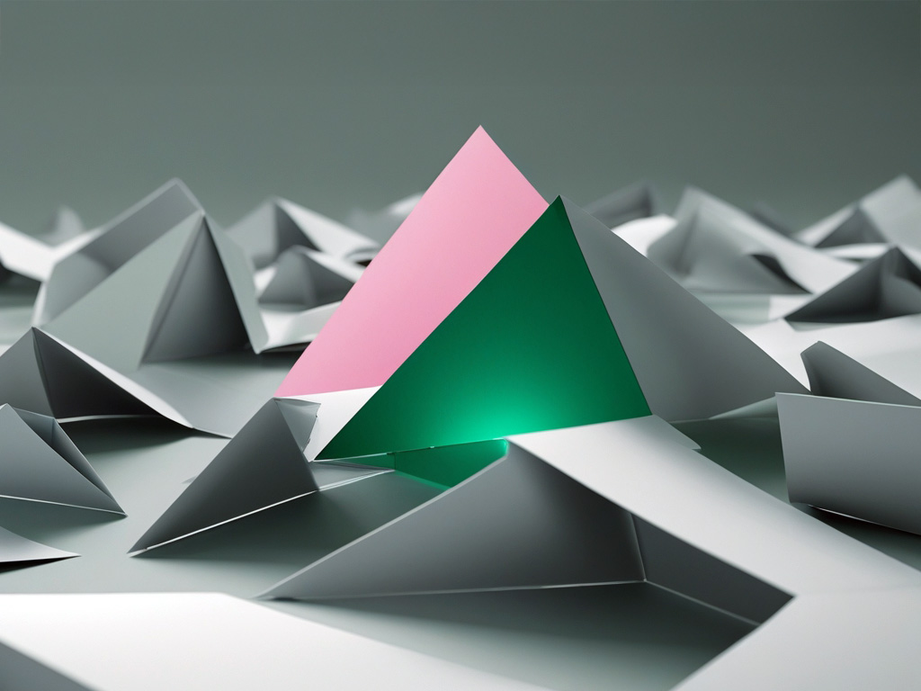 Conceptual art showing a single, focused element highlighted among many, representing the strategic focus of The Bottom Line's Strategic Advisory.